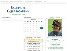 Tablet Screenshot of classic5golf.uschedule.com