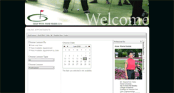 Desktop Screenshot of golfwithannemarie.uschedule.com