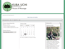 Tablet Screenshot of kubauchi.uschedule.com