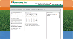 Desktop Screenshot of playaroundgolf.uschedule.com